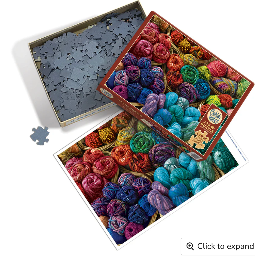 A Yen for Yarn (Easy Handling) 275 pieces - Cobble Hill Puzzle