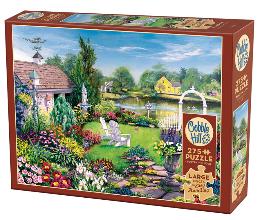 By the Pond (Easy Handling) 275 pieces - Cobble Hill Puzzle