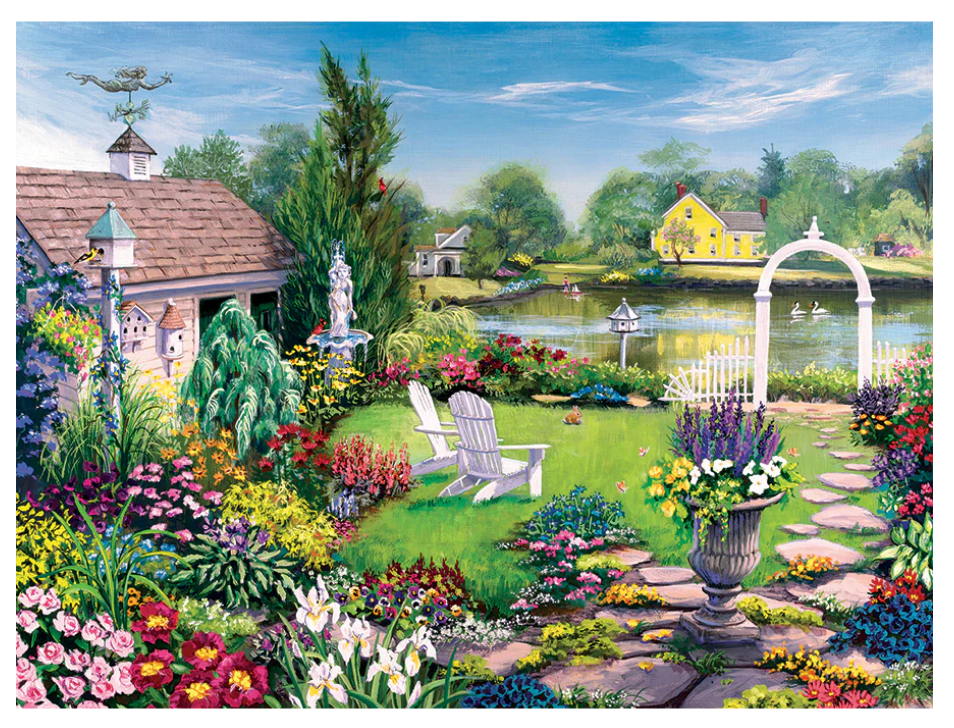 By the Pond (Easy Handling) 275 pieces - Cobble Hill Puzzle