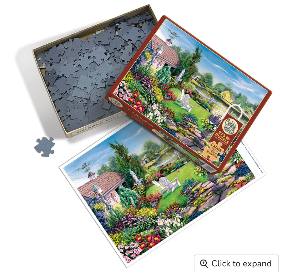 By the Pond (Easy Handling) 275 pieces - Cobble Hill Puzzle