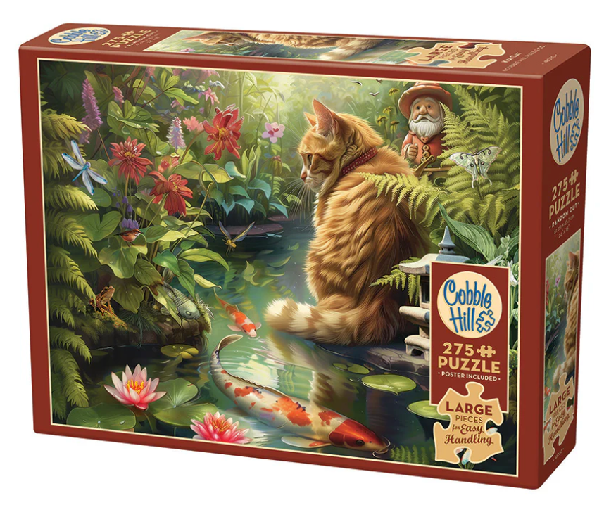 Koi Cat (Easy Handling) 275 pieces - Cobble Hill Puzzle