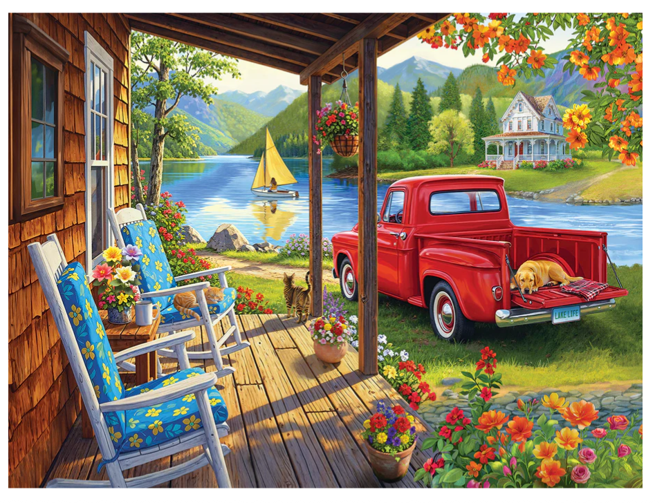 Lake Life (Easy Handling) 275 pieces - Cobble Hill Puzzle