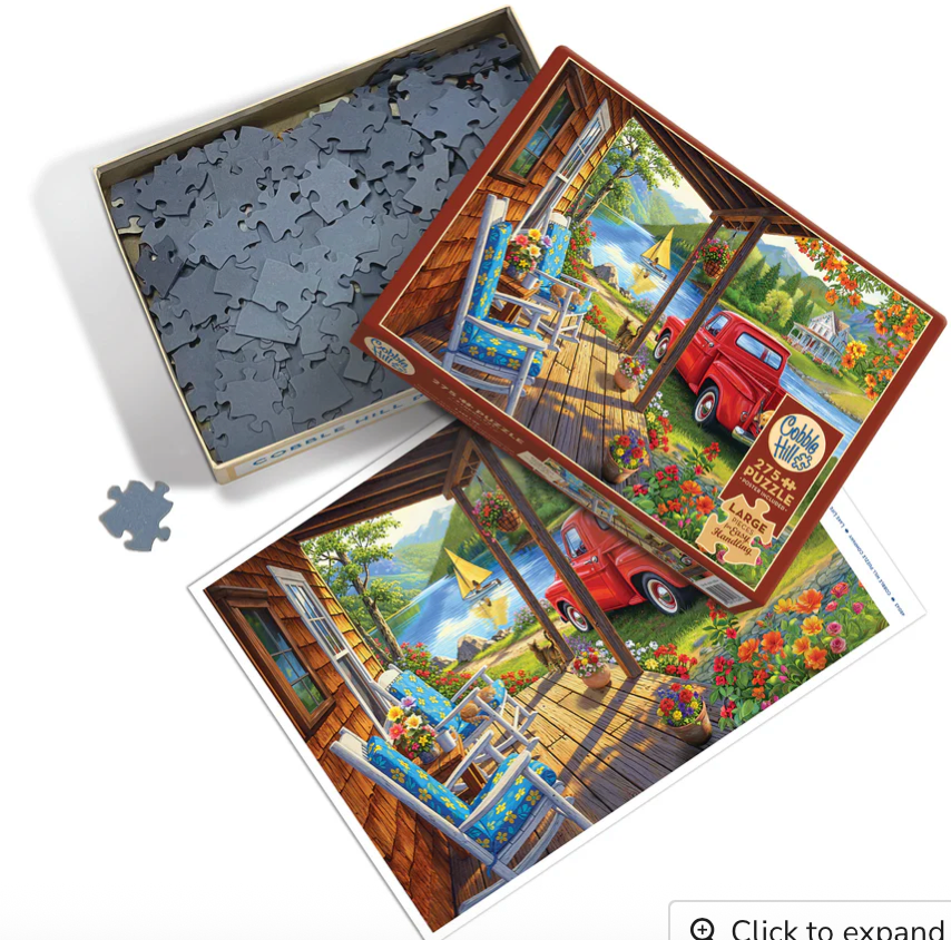Lake Life (Easy Handling) 275 pieces - Cobble Hill Puzzle
