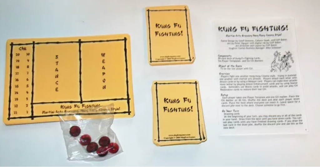 Kung Fu Fighting - Card Game