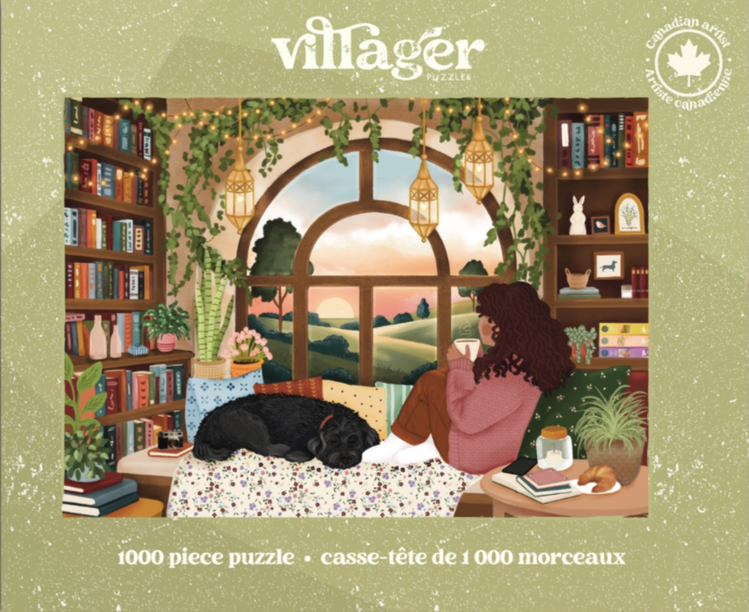 Book Nook -1000 pc -  Villager Puzzles