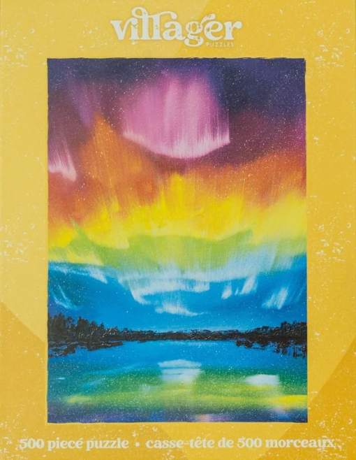 Rainbow Northern Lights - 500 pc - Villager Puzzles