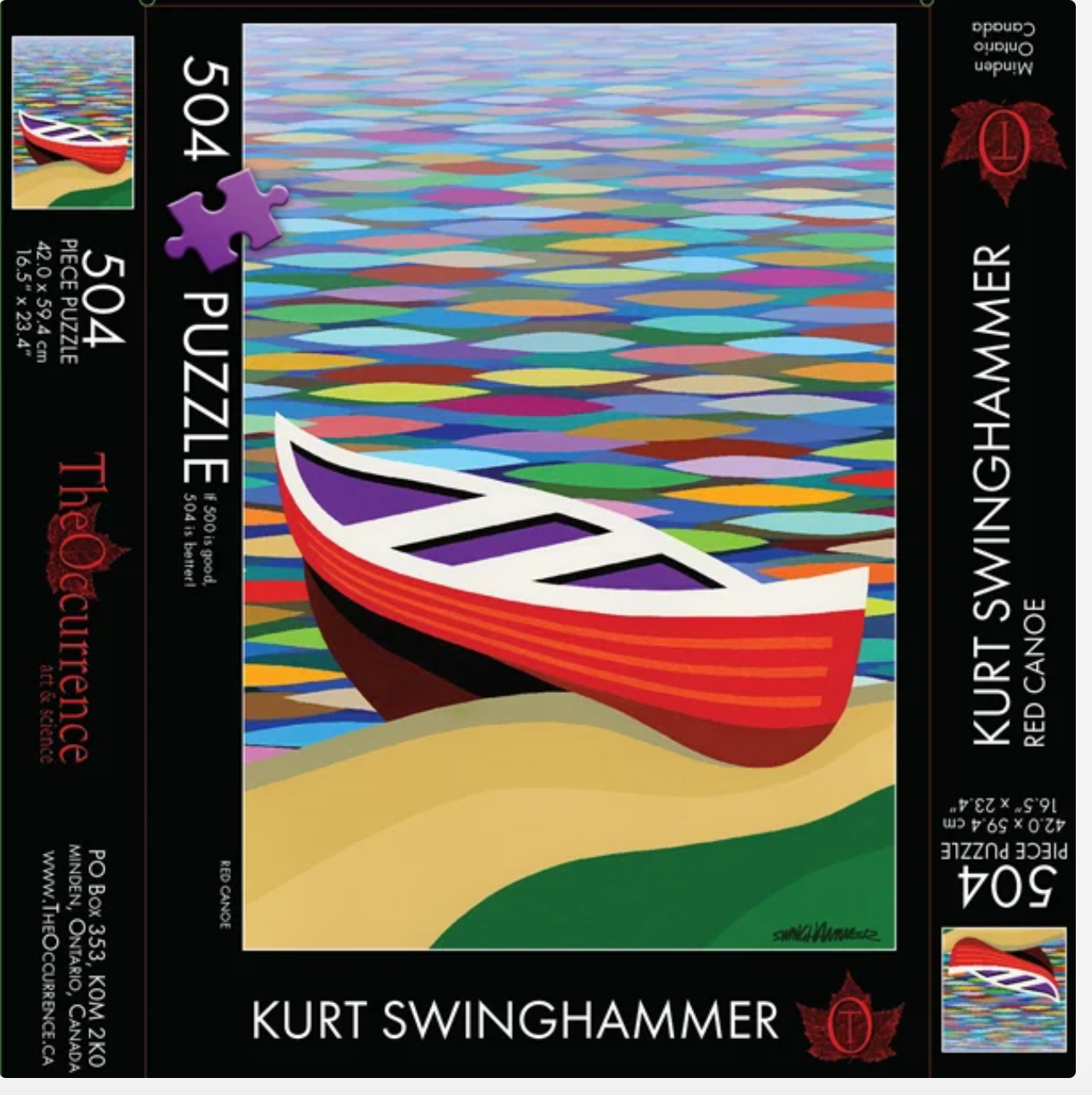 Red Canoe - The Occurrence Puzzle - 1008 Pc