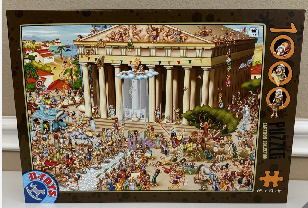 Acropolis of Athens - D-Toys Puzzle - 1000 pieces