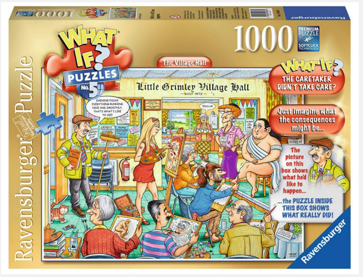 The Village Hall -  Ravensburger Puzzle - 1000 Pieces