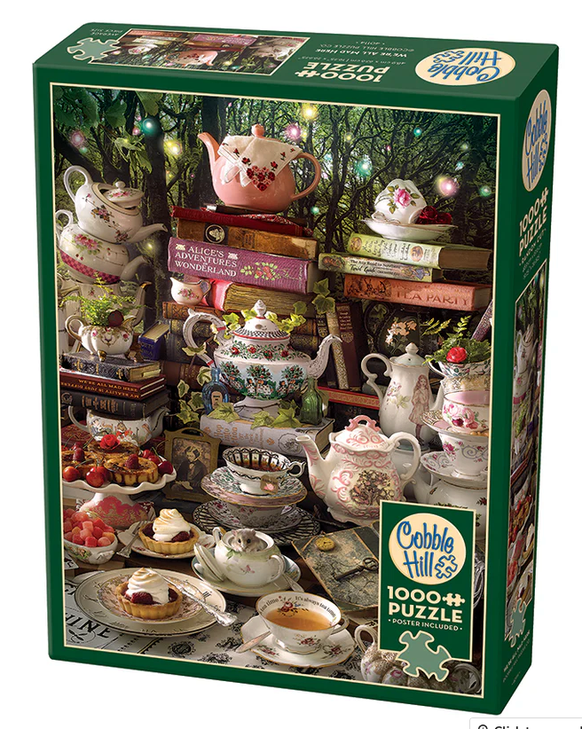 We're All Mad Here - 1000 pieces - Cobble Hill Puzzle