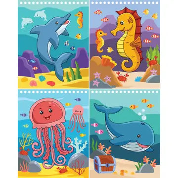 Color With Water - Under the Sea