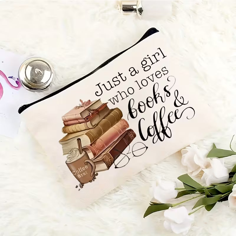 Book & Coffee - Canvas Bag