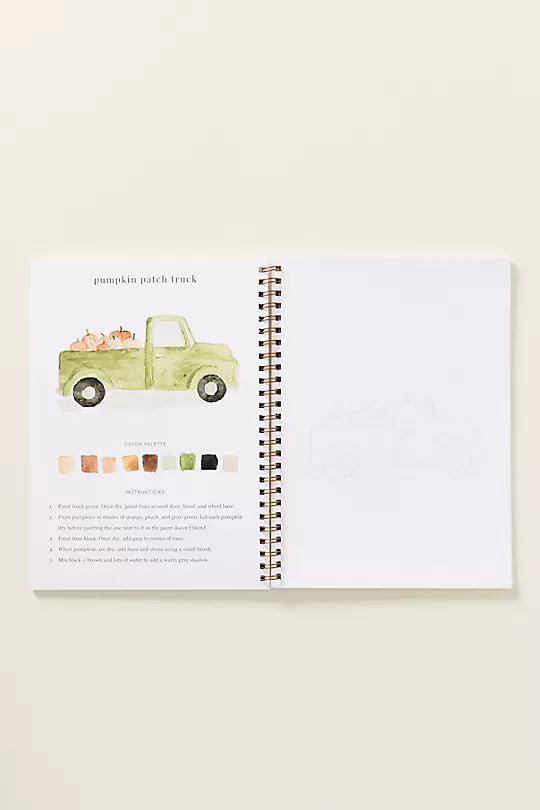 Autumn Watercolor Workbook - Emily Lex Studio