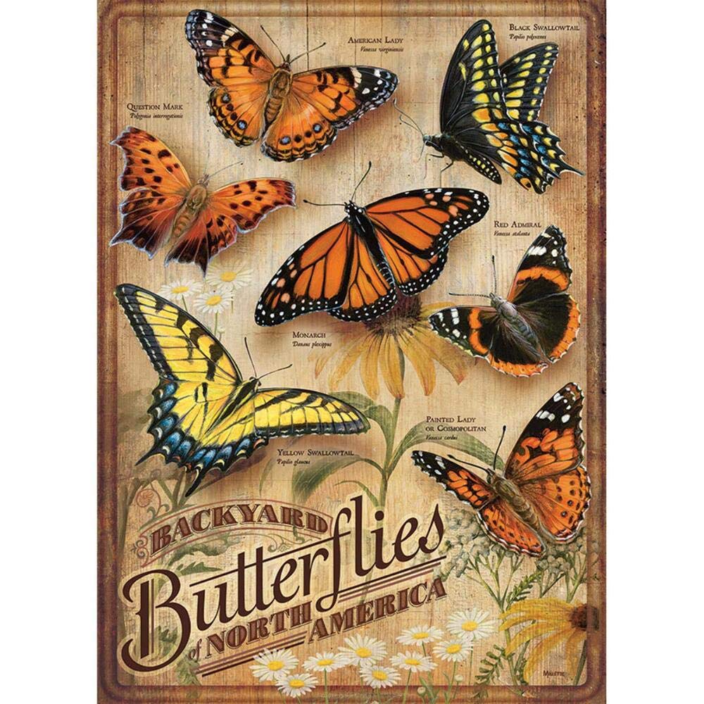 Backyard Butterflies - 500 pieces - Cobble Hill Puzzle
