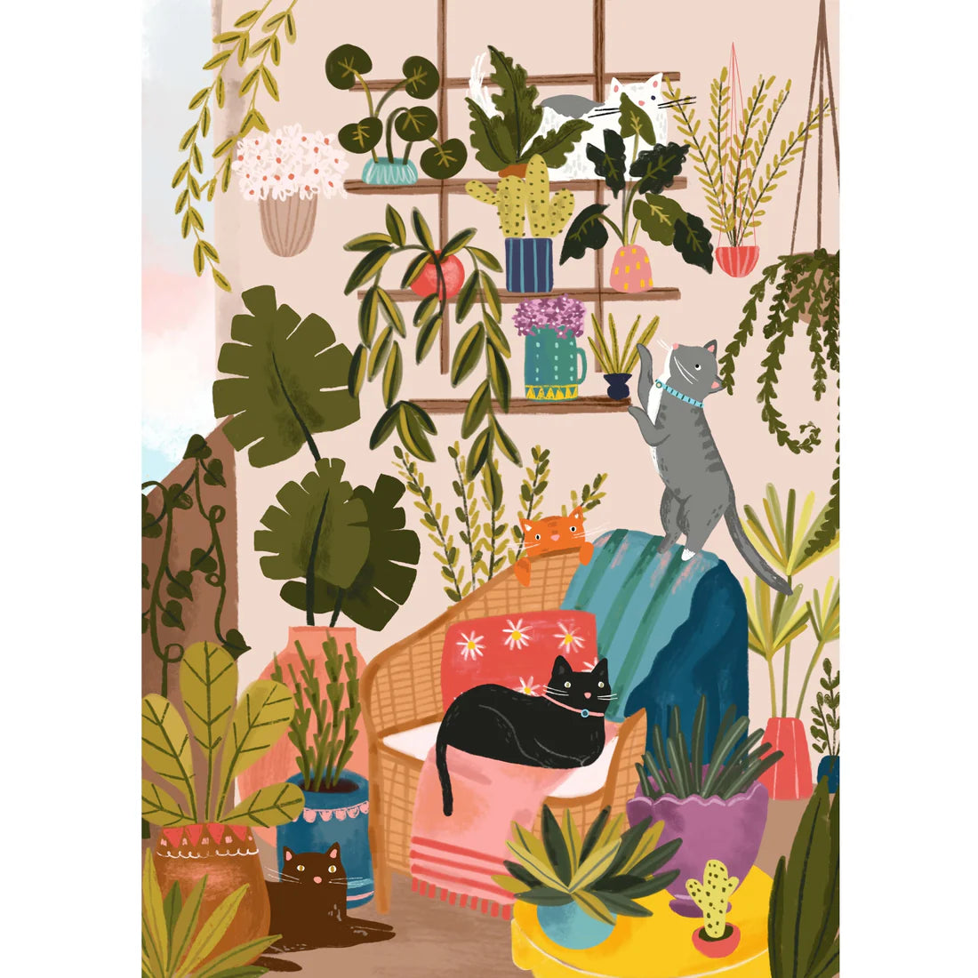Balcony Cats - Villager Puzzles