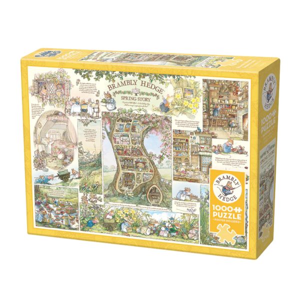 Brambly Hedge: Spring Story -1000 pieces - Cobble Hill Puzzle
