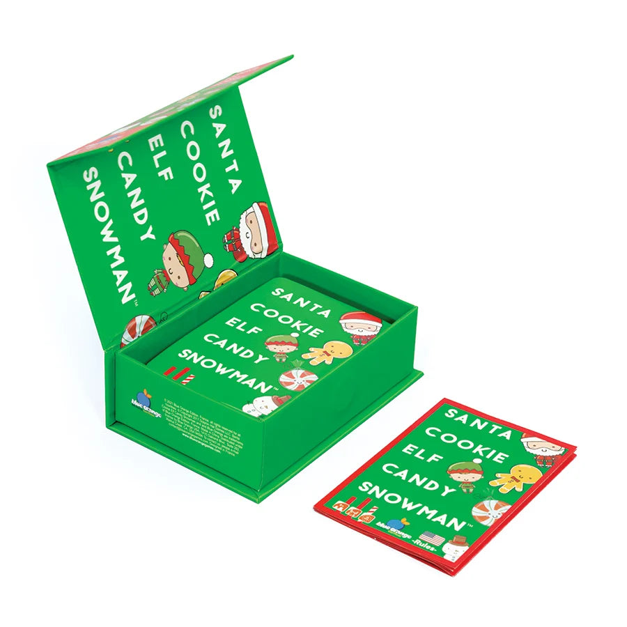 Santa Cookie Elf Candy Snowman - Card Game