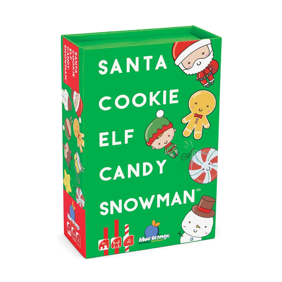 Santa Cookie Elf Candy Snowman - Card Game