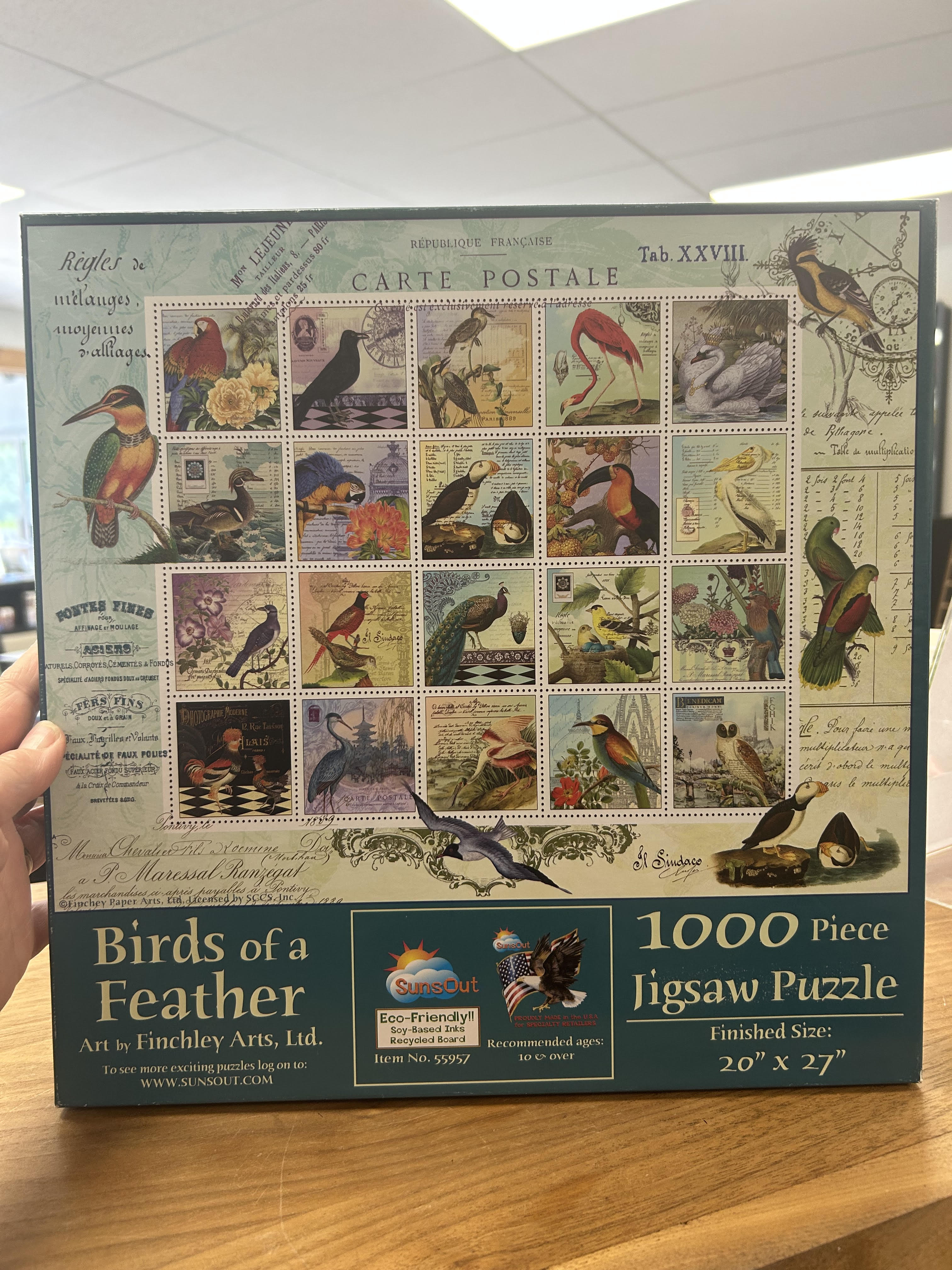 Birds of a Feather - 1000 pieces - SunsOut Puzzle
