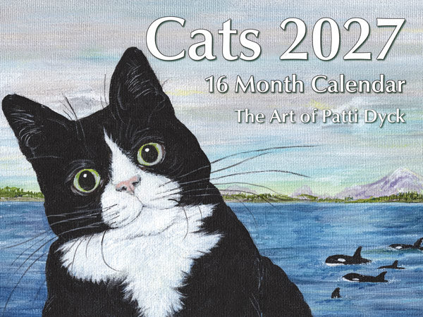 Cats 16 month Calendar 2027
