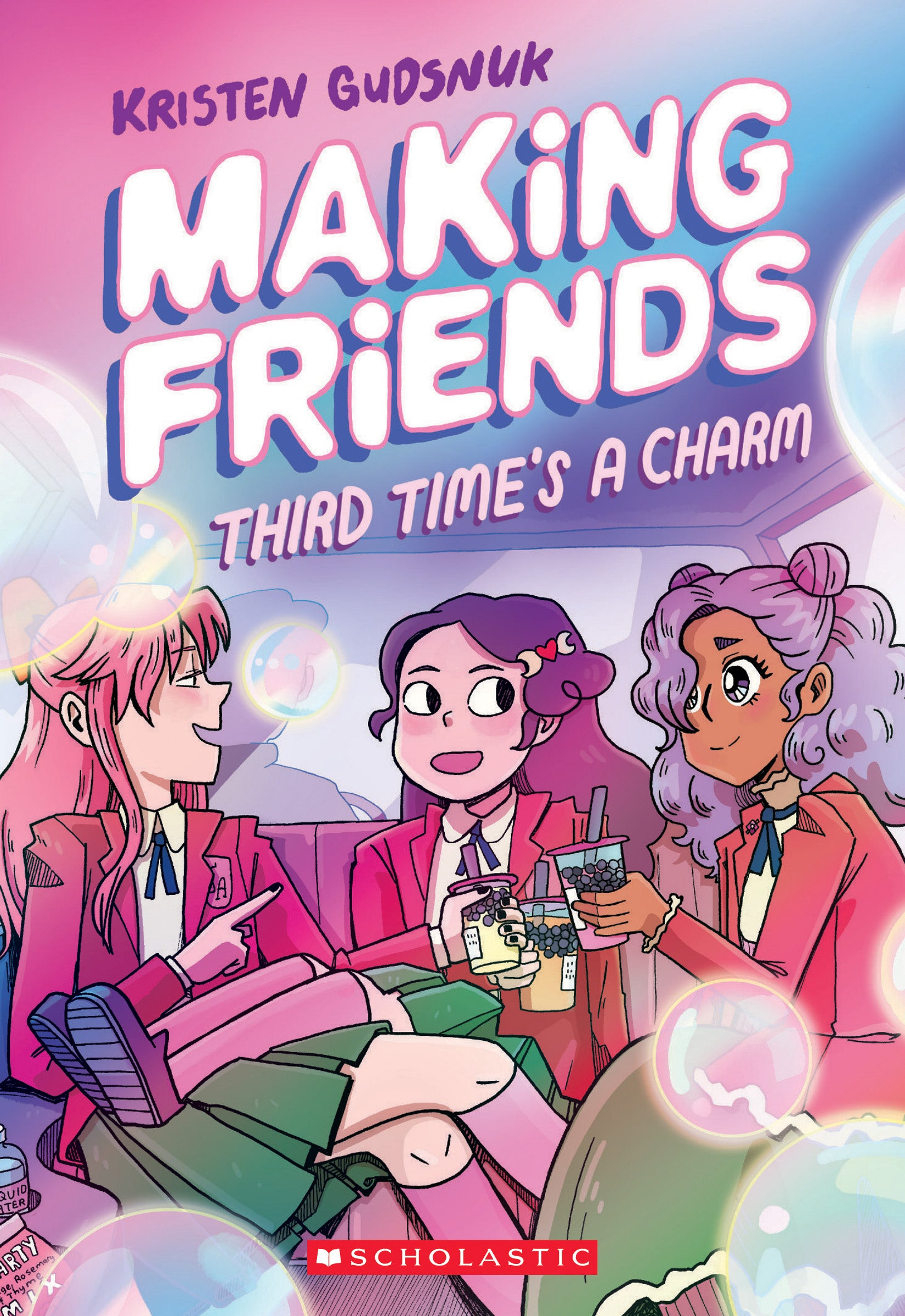 Third Time's a Charm (Making Friends #3) - Kristen Gudsnuk