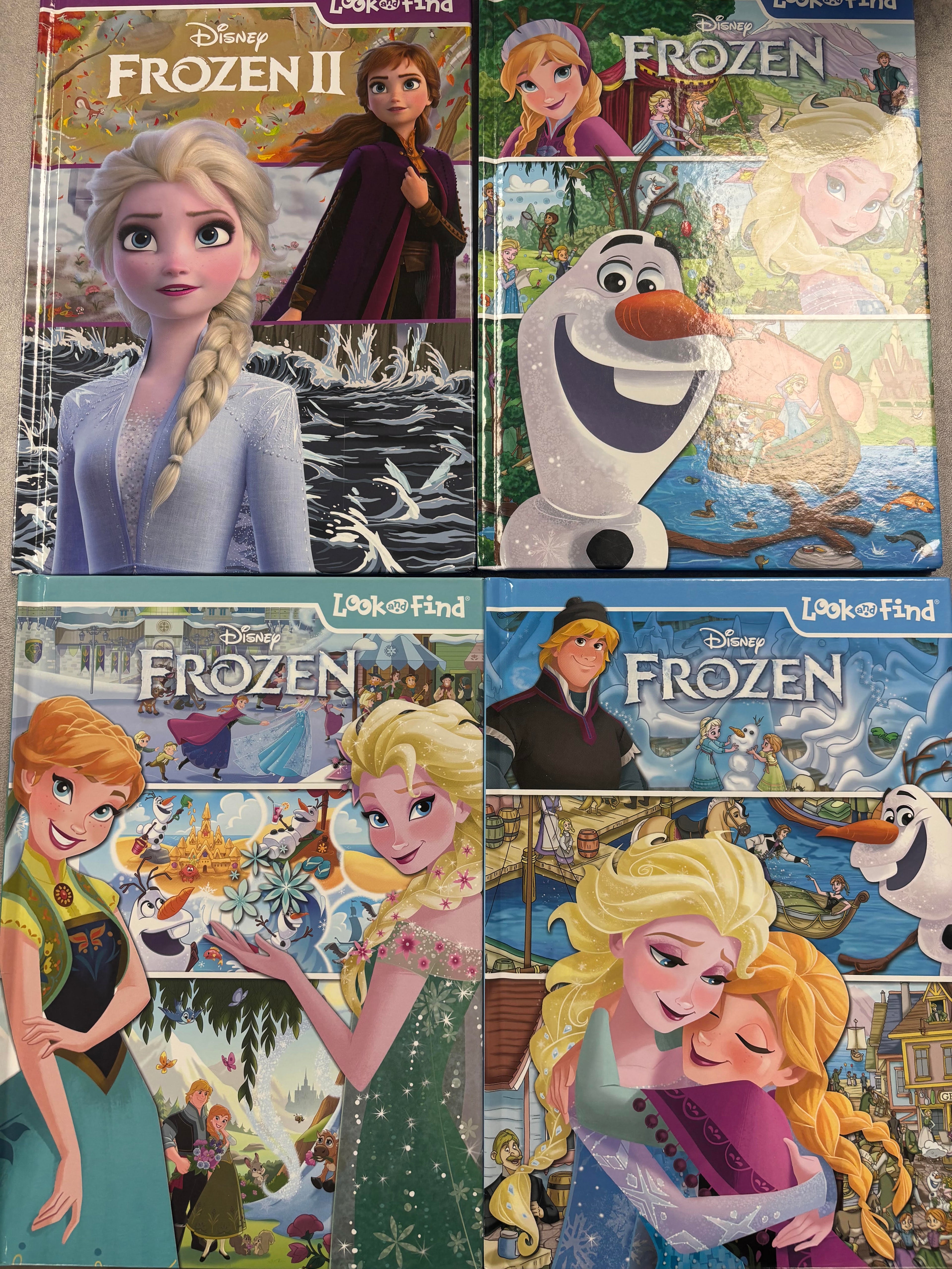 Look and Find Frozen Book Bundle
