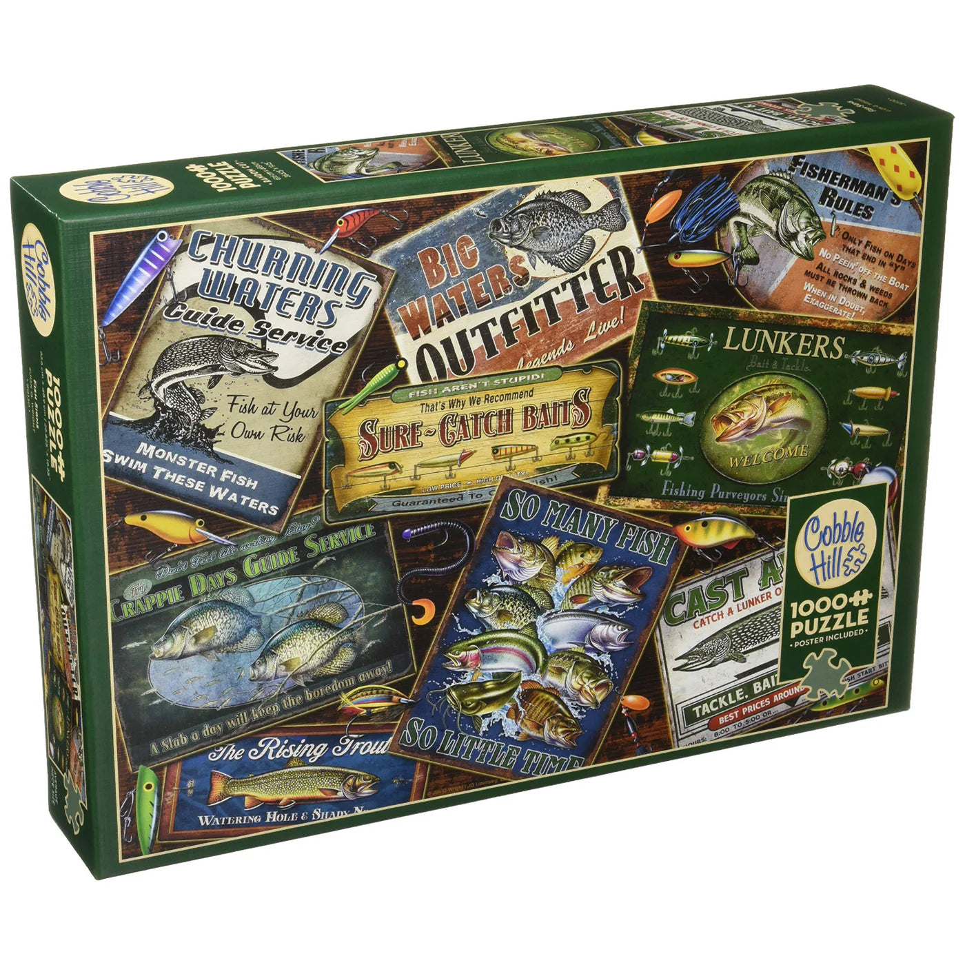 Fish Signs- 1000 pieces - Cobble Hill Puzzle