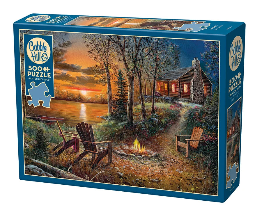Fireside - 500 pieces - Cobble Hill Puzzle