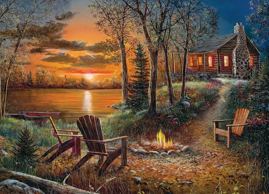 Fireside - 500 pieces - Cobble Hill Puzzle