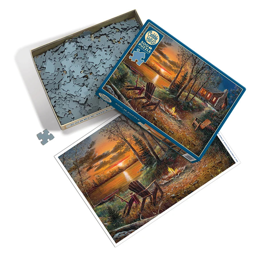 Fireside - 500 pieces - Cobble Hill Puzzle