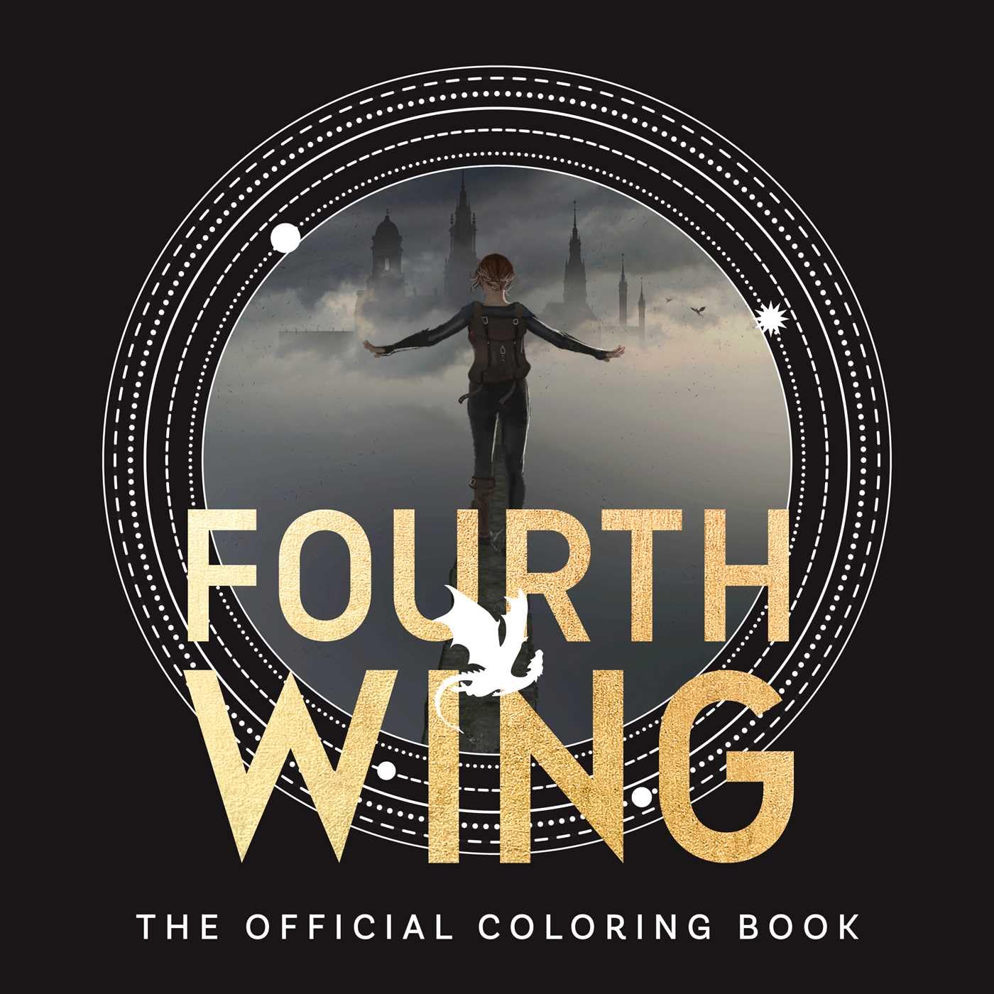 Fourth Wing - The Official Colouring Book