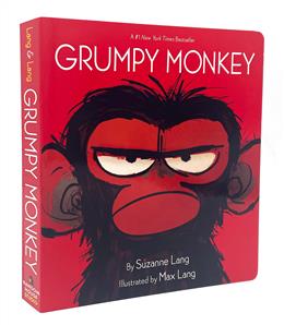 Grumpy Monkey Board Book - Suzanne Lang