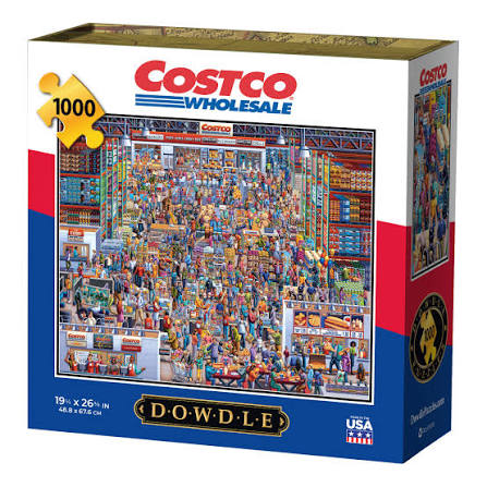 Costco Wholesale, 1000 Piece Puzzle, Dowler