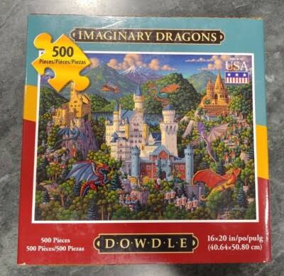 Imaginary Dragons, 500 Piece Puzzle, Dowler