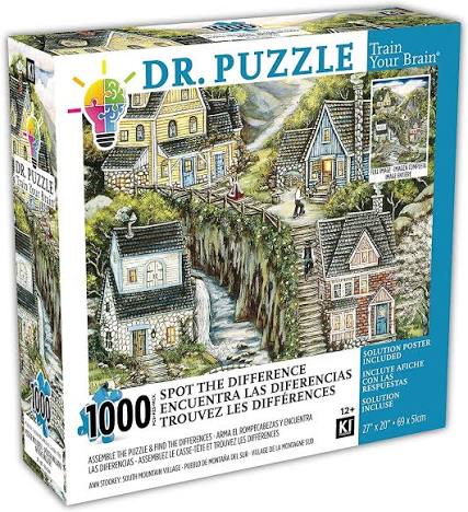 Spot The Difference - 1000 pieces - Dr. Puzzle