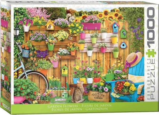 Garden Flowers - 1000pc Puzzle - Eurographics