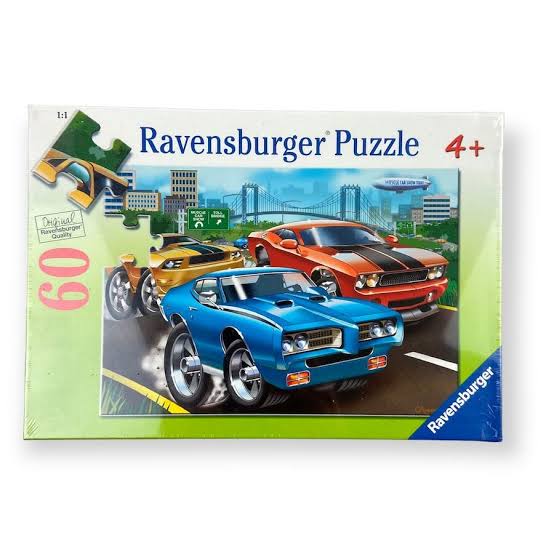 Muscle Cars, 60 Piece Puzzle, Ravensburger