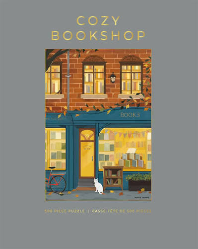 Cozy Bookshop, 500 Piece Puzzle, HOBBRY