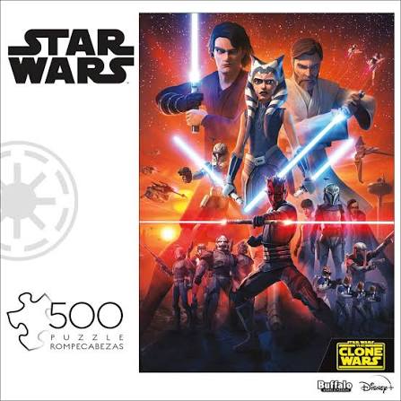 STAR WARS The Clone Wars, 500 Piece Puzzle, Buffalo Games and Puzzles