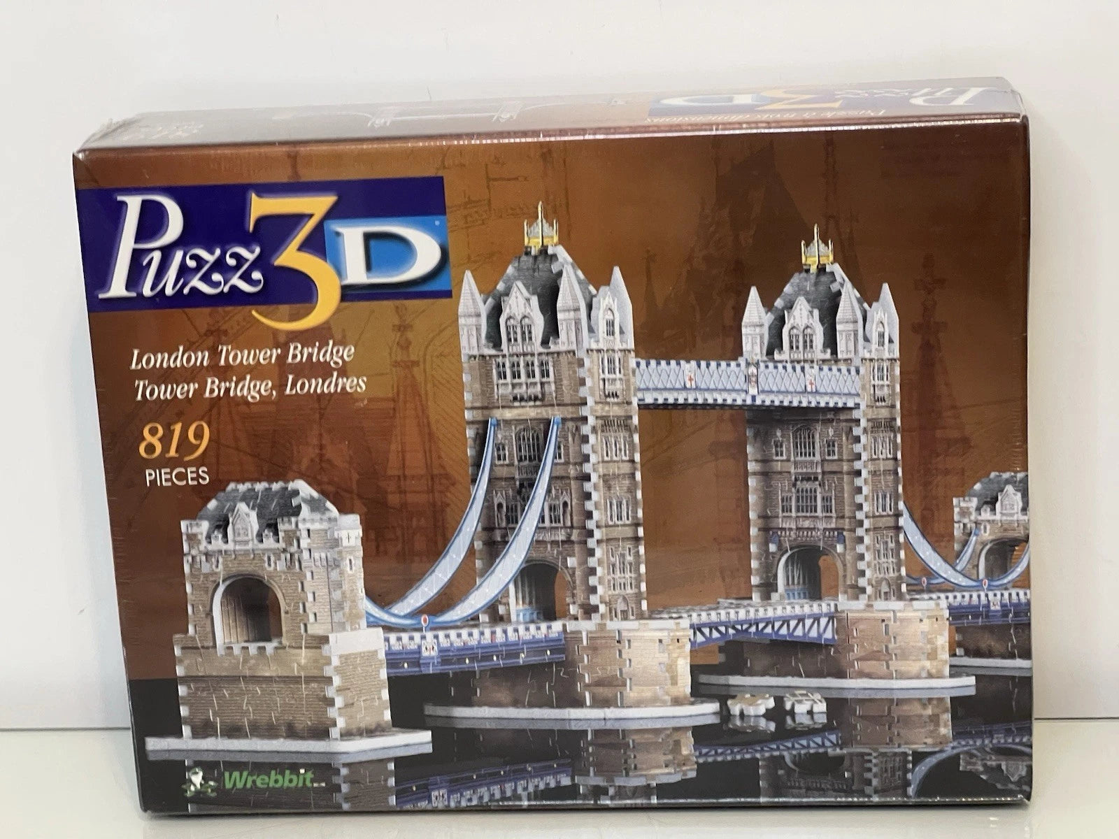 London Tower Bridge - 819 pieces - Puzz3D
