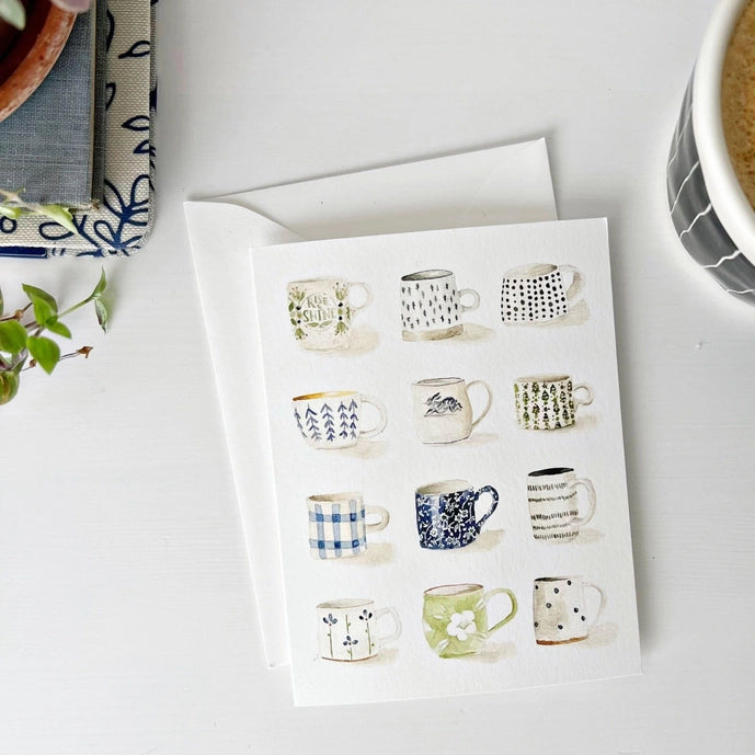 Mugs Notecard Set (8)- Emily Lex Studio