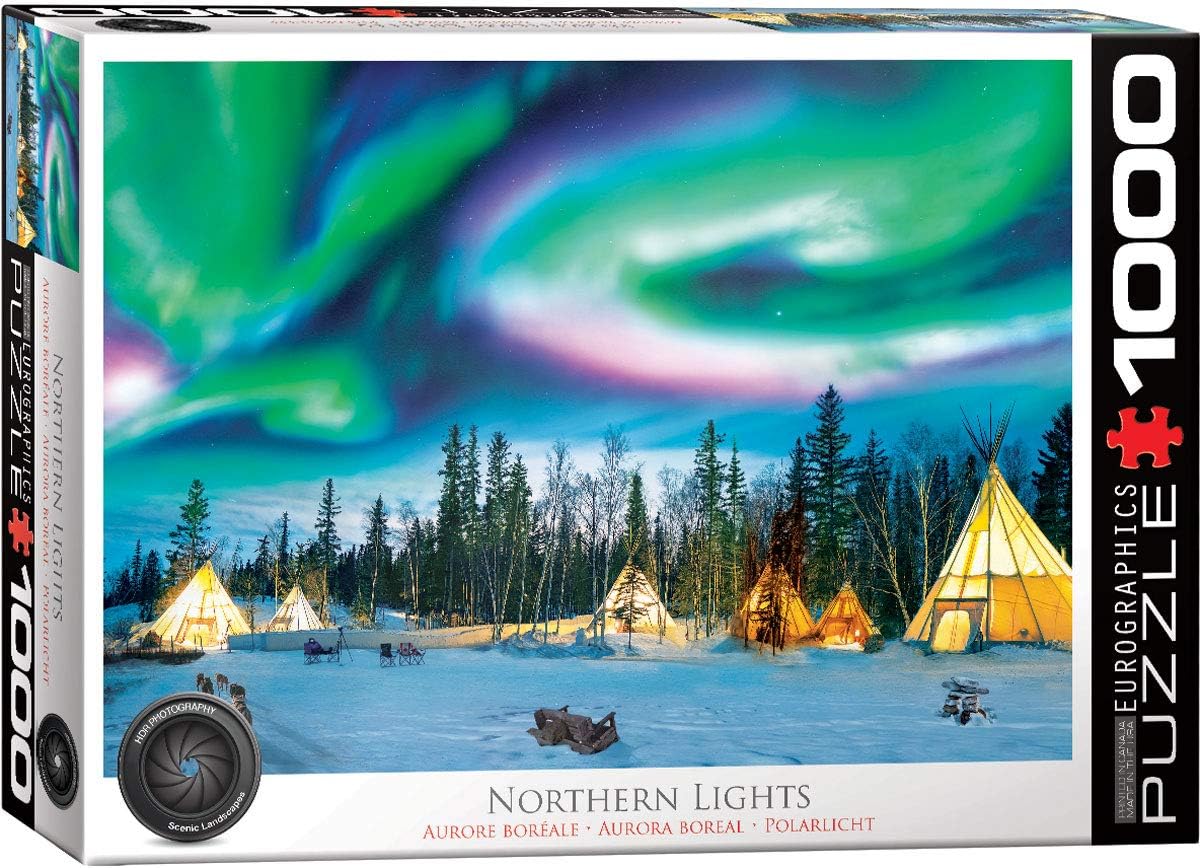 Northern Lights 1000 pieces - Eurographics