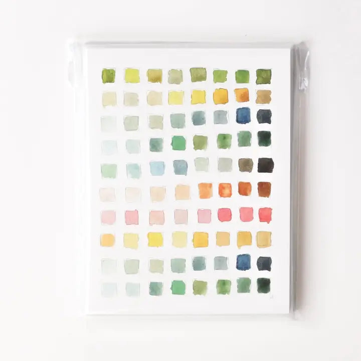 Paint Swatch Notecard Set (8)- Emily Lex Studio