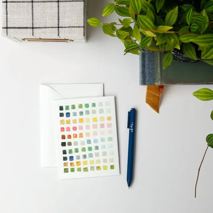 Paint Swatch Notecard Set (8)- Emily Lex Studio