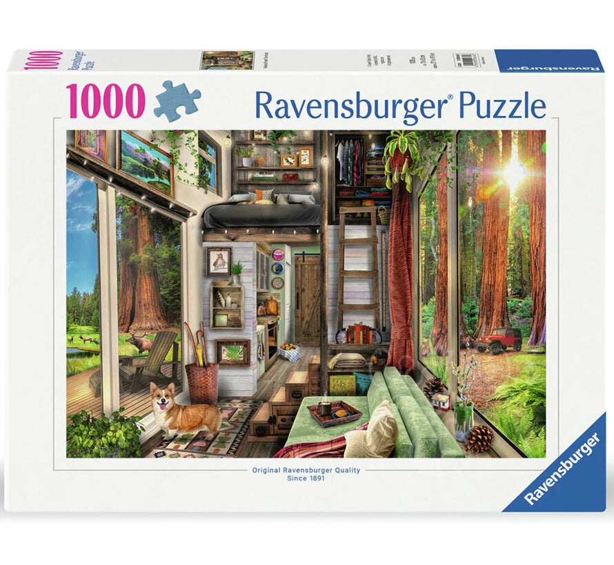 Redwood Forest Tiny House - 1000 pieces - Ravensburger