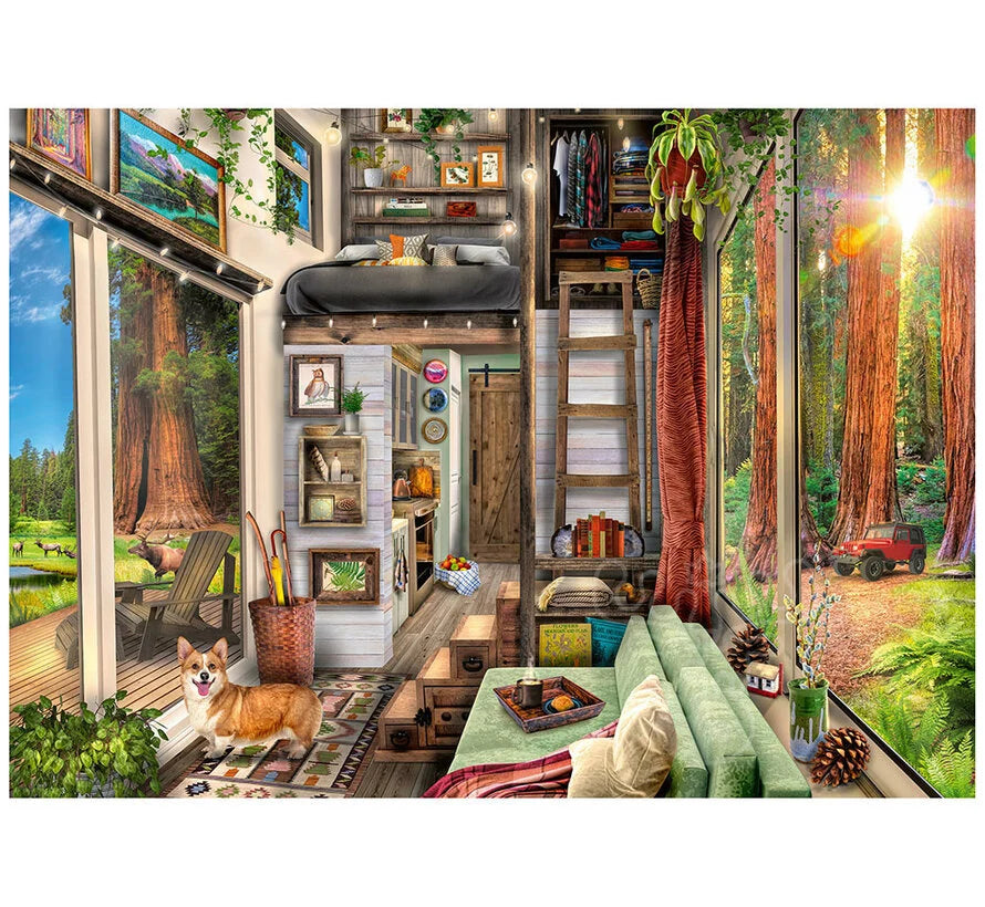 Redwood Forest Tiny House - 1000 pieces - Ravensburger