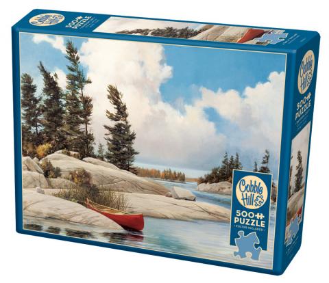 A Day at the Lake, 500 Piece Puzzle, Cobble Hill