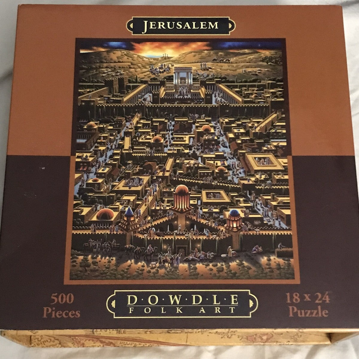 Jerusalem, 500 Piece Puzzle, Dowler