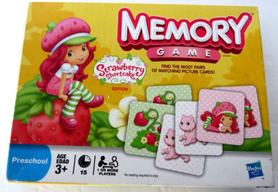 Memory Game, Strawberry Shortcake Edition, HASBRO