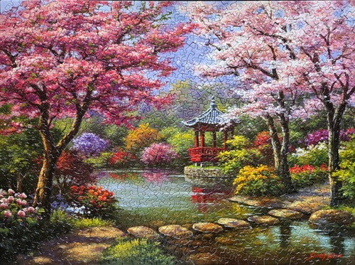 Spring Pagoda, Suns Out, 1000 Piece Puzzle